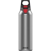 SIGG - Geïsoleerde drinkfles - Shield Therm One Opti Yellow - Geschikt voor koolzuurhoudende dranken - Lekvrij - Vaatwasmachinebestendig - BPA-vrij - 90% gerecycled roestvrij staal - Geel - 1L