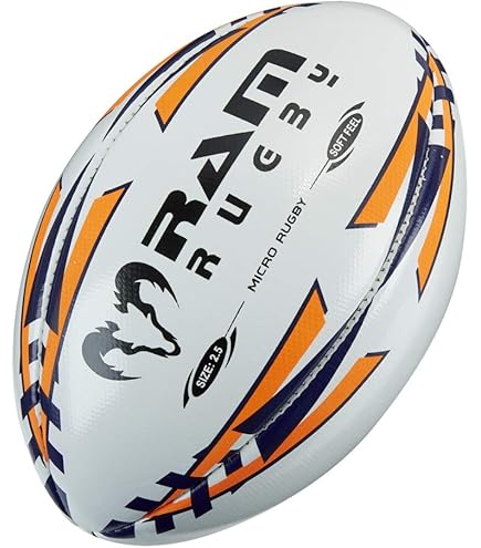 Jelly Cat Amuseable Sports Rugby Ball - H: 18cm x L: 29cm