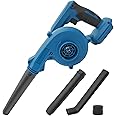 Cordless Leaf Blower Compatible with MaKita 18V, 2-in-1 Compact Electric Leaf Blowers & Vacuums for Lawn Care Leaf Blowing, Car, Corner Dust Clearing (Batteries Not Included)
