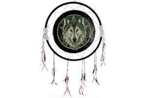 PUCKATOR Dreamcatcher Print Lisa Parker Wolf 60cm Scale