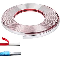 Automotive Chrome Trim L-Shape Corner Moulding Strips For Car/Truck