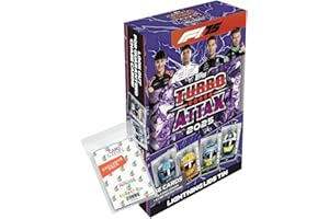 COLLECT-IT.DE MY HOME OF CARDS + TOYS Bundle with Topps Turbo Attax Formula 1 2025 Trading Cards + Exclusive Collect-it Cases (1 Mega Tin Box Lightning Lids)