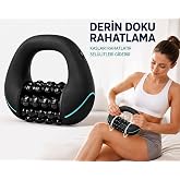 Şarjlı Elektrikli Roller Masaj Aleti 3 Kademeli T&uuml;m V&uuml;cut Masaj Cihazı | 360&deg; D&ouml;ner Masaj Sistemi &bull; 24 Masaj Noktası &bull; Ergono