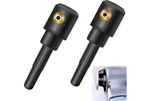 YIIWONI 2 Stück Scheibenwischerwaschdüse, Auto Heckscheibe Windschutzscheibe Scheibenwaschdüsen 3B9955985A, Spritzdüse Heckscheibenwischer VW, Universal Wischerdüse Kompatibel mit VW Golf Audi Skoda