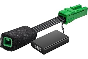 ‎MANGOAL Dashcam Power Adapter 3 Pin (Model A) Custom for Volvo XC40 XC60 XC90 S60 V60 C40 and More,Hide The Wires, GPS Radar Mirror Camera Dash Cam Adapter Cable, Connects to Rearview Mirror (Hidden)