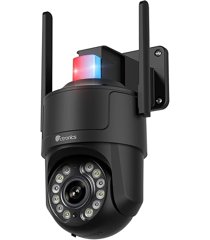 Caméras De Surveillance, 3K Double Objectif 8MP 4K Caméra Extérieure étanche Protection De Sécurité Détection Humaine Vidéo Surveillance CCTV Maison ,pour La Sécurité De La Maison(4K 8MP NO Card