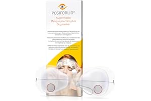 POSIFORLID® Augenmaske - Selbsterwärmende Augenmaske bei Lidrandentzündung, Meibomdrüsen-Dysfunktion, Gerstenkorn & Hagelkorn - Wärmemaske für trockene, müde, brennende oder tränende Augen, 1 Stück