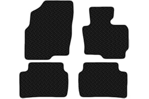 Carsio Black Rubber Tailored Car Floor Mats To fit Mazda CX-5 2011-2016 3mm 4pc Set