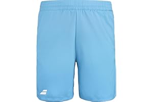 Babolat, Short de Tennis Modèle Play, pour Garçon, Matière Élastique avec Cordon Réglable, 2 Poches Latérales pour Balles, Idéal pour Joueurs Individuels et Équipes en Club