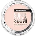 Maybelline Powder Foundation, Long-lasting 24H Wear, Medium to Full Coverage, Transfer, Water & Sweat Resistant, SuperStay 24H Hybrid Powder Foundation, 05