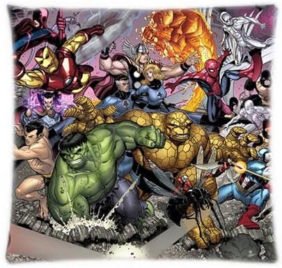 Marvel Pillowcases Custom 18"x18" Two Sides Cool Comfortable Pillow Case