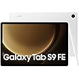 Samsung Galaxy Tab S9 FE Tablet with S Pen, 256GB, Long-lasting Battery, Silver, 3 Year Manufacturer Extended Warranty (UK Version)