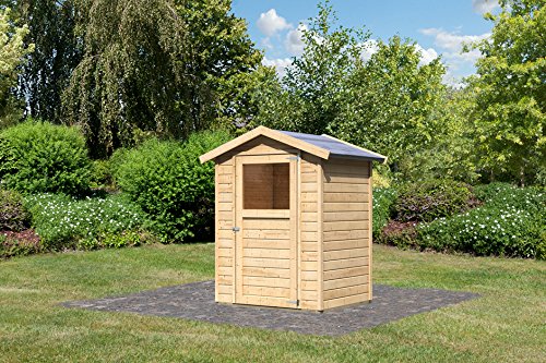 Preisvergleich Produktbild Karibu Gerätehaus Relin 1 natur 14 mm