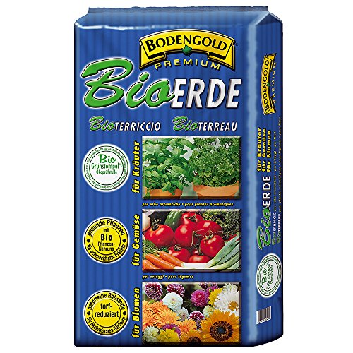 BODENGOLD Premium BIO-Erde 20 Liter NEU Qualitäts-Bioerde aus Bayern !