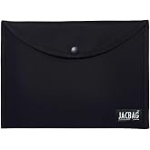 JACBAG &Ccedil;IT&Ccedil;ITLI DOSYA &Ccedil;ANTA A4 (Siyah)