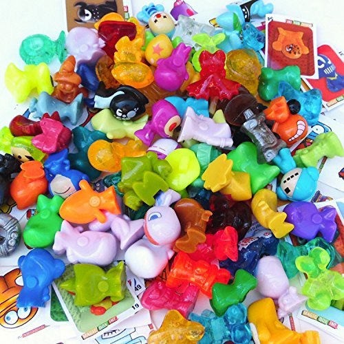 LOT de 50 Gogo's Crazy Bones Figurine - Toutes séries et hors séries Magic Box (1 à 6, THINGS, FOOT, MUTANT) TONNZ BLINKU PANINI PPI ...