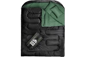 MEREZA Sleeping Bags XL for Mens Double Sleeping bag Adult Wide Sleeping Bag for Camping Big and Tall Sleeping Bags Large 2 Person Sleeping bag King Size Warm Cold Weather