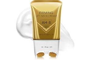FURNRUBDEN Ah-8 Firm Neck Cream 120G - Tighten and Lift Neck Cream with Double Roller Massage Neck for Lifting and Moisturizing and Nourishing, Deeply Hydrates to Smooth Dryness and Rough Texture