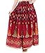 Rangsthali cotton Printed Straight long Skirt for women (size: length- 38 Inches) Waist- non stretch- 26 X After Stretch- 38 Inches RS.469.00