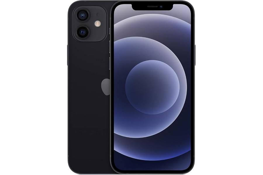 Apple iPhone 12, 64GB, Schwarz (Generalüberholt)