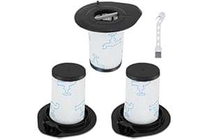ERINICE 3 Pezzi Filtri di Ricambio per Rowenta Air Force 460 All in One e Air Force Flex 560 RH9252WO RH9253WO RH9256WO RH9282WO RH9471WO RH9472WO RH9474WO Aspirapolvere Accessori, Alternativa a ZR009002