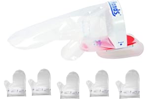 DIRODAL S.R.L. CLEAN HANDS KIT MULTIUSE SINGLE- IGIENE MANI ALIMENTI GUANTO MAGNETICO BANCONE (Trasparente)