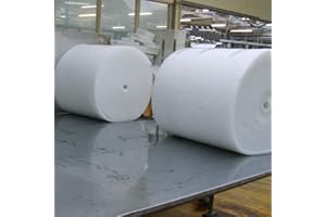 MHG TEXTILES Modern Home Living Premium Polyester Wadding Roll for Quilting Upholstery Padding 27 Inch Wide - 14oz, 5 Meter