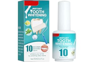 FLEDIMO Peinture dentaire, gel de blanchiment des dents, peinture de blanchiment instantané pour les dents, vernis à dents serré blanc pour les dents sensibles (1 pièce)