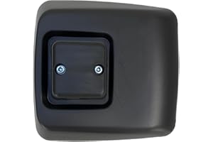 MelTruck® 2 specchietti retrovisori esterni 198 x 202 mm R300 Ø15-32 mm E20 per camion trattori escavatori (2, 198 x 202 mm)