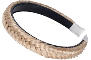 CAISHA by PRETTYSHOP Pa??k Pleciona Opaska Do W?osów Opaska Do W?osów Nakrycia G?owy Akcesoria Do W?osów Blond Mix HHR1a