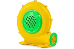 RELAX4LIFE Ventilatore Gonfiabile per Castello, Soffiatore Elettrico 350W-950W, con Cavo di Alimentazione, per Scivoli Acquatici, Giochi Gonfiabili Domestici e Commerciali