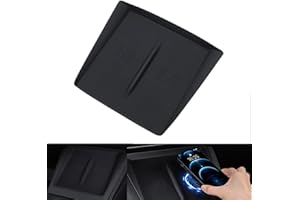 FDHYFGDY - Alfombrilla de carga inalámbrica de silicona para Tesla Model 3 Highland 2024, almohadilla de silicona de carga inalámbrica con control central, alfombrilla antideslizante de carga de coche