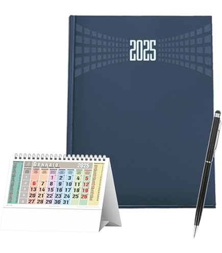 Agenda ICE TOYS 14 Mesi A5 Con Penna Touch - Regalo Ideale Per Natale E Ufficio - Foto 13