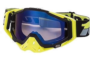 XIXIMAON Gafas de Moto Antivaho Gafas para Motocicleta Esquí Gafas Deportivas de Protección Anti UV Anti Viento Anti Polvo con Correa Ajustable para Bike MTB Snowboard