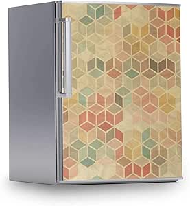 Kühlschrank Folie I Dekofolie Für Kühlschranktür - Sticker Folie Selbstklebend I Dekoration Küche - Design