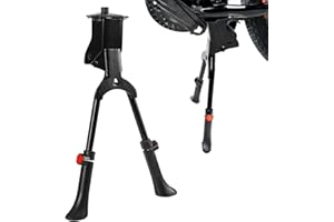 Dirfuny Béquille épaissie avec torsion à haut retour | 26-29 pouces - Cadre vélo route double latéral pour VTT vélo route