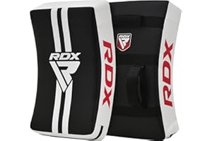 RDX Bouclier Frappe Pattes d'ours Boxe Thai Bouclier Courbe Coup Entraînement Paos Frappe Cible (Le Paquet Contient Une Seule Pièce)