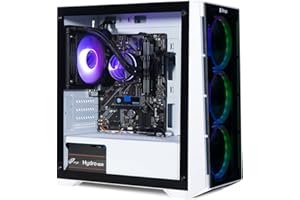 Nitropc - Gaming PC Advanced Bronze Plus (AMD Ryzen 5 4650G 6/12 4.2GHz, RX Vega 7, RAM 16GB, SSD 480GB + HDD 1TB, Windows 11 Home, Oświetlenie RGB, Wifi) Komputer stacjonarny, gamer PC