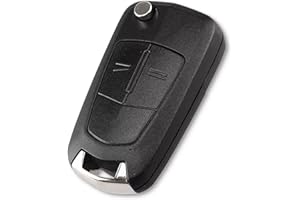 Kelay Opel Clé pour Opel Astra Zafira Tigra Corsa Vectra Meriva Insignia TéLéCommande, Coque Clé Opel Corsa, Boitier Clef Opel Zafira - 2 Boutons