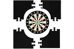 FOVOLAT Dartboard Surround | Protective Board For Dartboard | Dart Board Backboard Wall Protector Dartboard Surround | Dart Backboard Protective Area For Darts Lovers