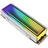 Dohaeris M.2 2280 ARGB Sabit Disk Soğutucu Soğutma M2.2280 SSD Soğutucu 5V 3Pin Adreslenebilir RGB Sync &Ccedil;oklu Anakart Verimli