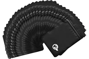 OZCHIN 100 Stück Mylar Beutel Wiederverschließbare Ziplock-Taschen für Lebensmittel, Schmuck, Elektronik, Selbstversiegelnde Aufbewahrung(10 x 15 cm), Weihnachtsgeschenke