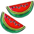 SAFIGLE Watermelon Enamel Pin: Watermelon Brooch Cute Fruit Brooch Pin Lapel Pin Food School Teacher Enamel Lapel Pin for Summer Gifts Birthday Lapel Collar Accessories 3pcs