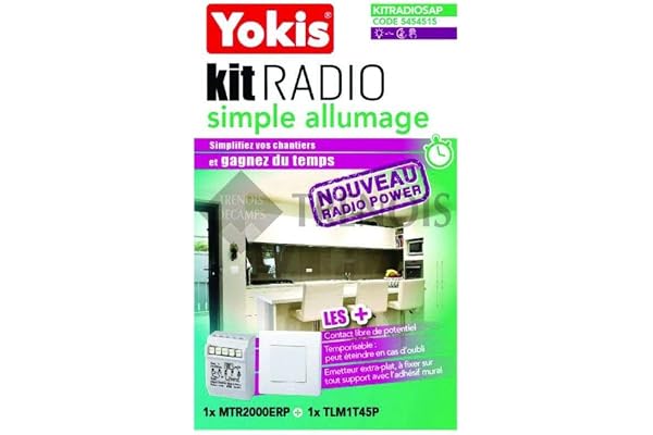 kit radio - simple allumage - power - yokis kitradiosap