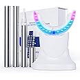 Riatanxi Teeth Whitening Kit Professional: 20 Minutes Rapid Tooth Bleaching System at Home with 32X Red & Blue LED Light Tray and Whitening Gel Pen for a Brighter Smile for Sensitive Teeth