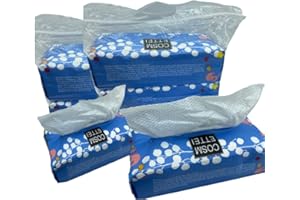 MARUKATSU Toallitas secas de algodón, piel sensible, toallitas secas faciales, toallitas secas para bebés, toallitas desmaquillantes, toallitas de viaje familiares. 360 pcs(paquete de 6) 20x20cm hombre)