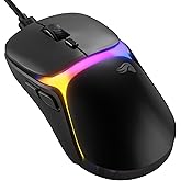 Glorious Gaming Model O3 Wired Gaming Mouse - Ultralight 54g Weight, 130M Click Optical Switches, 30K DPI BAMF 3.0 Sensor, 75