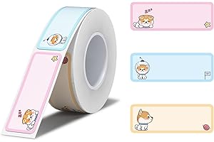 NIIMBOT Lable Maker Sticker 0.55" x 1.57" (14×40mm) Waterproof Thermal Printer Paper with Self-Adhesive for D11 Label Maker,1 Roll of 160pcs (Dreamer)