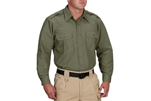 Propper Men's Long Sleeve Tactical Shirt, Khaki, Large Long