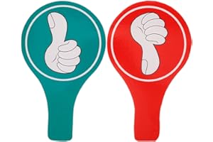 HOLIDYOYO Tableau De Jugement Des Enseignants Ensemble De Vote Accessoire De Classe Portable Pour Les Jeux